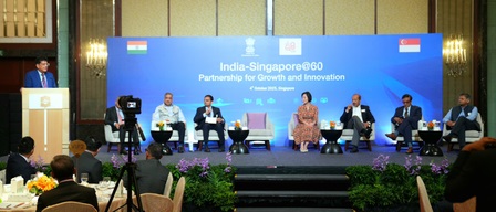 केंद्रीय मंत्री पीयूष गोयल ने सिंगापुर स्थित निवेशकों से कहा ‘भारत’ विविध क्षेत्रों में अपार अवसर करता है प्रदान