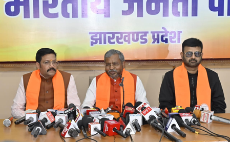 झारखंड के पूर्व डीजीपी अनुराग गुप्ता पर लगे गंभीर आरोपों की उच्चस्तरीय जांच हो : बाबूलाल मरांडी