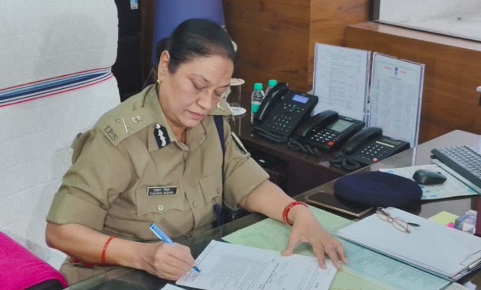 झारखंड की पहली महिला प्रभारी डीजीपी तदाशा मिश्रा ने किया पदभार ग्रहण