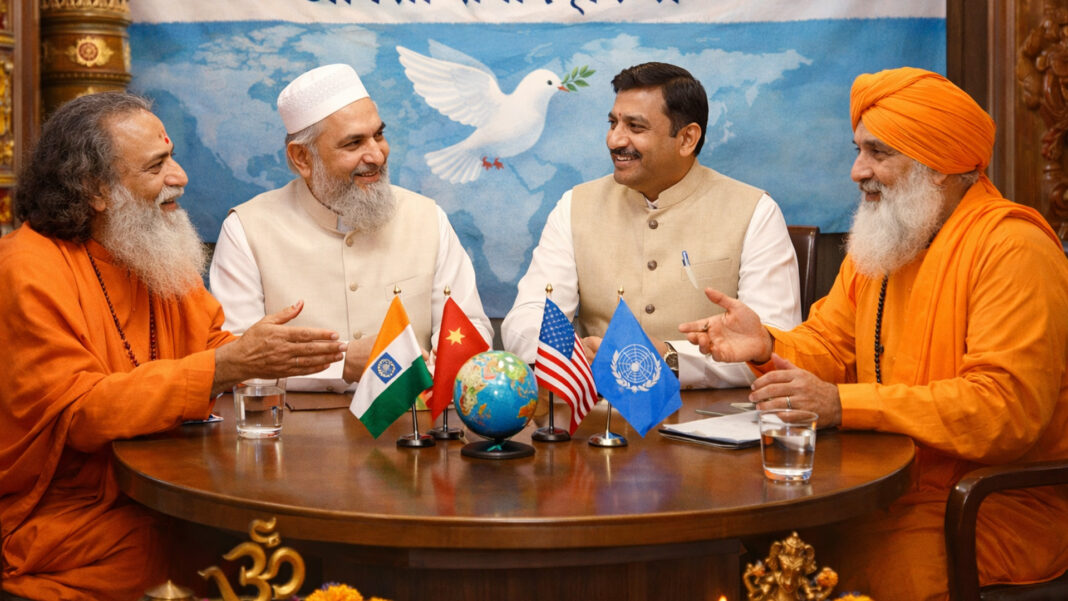 अमन-शांति, सुरक्षा और प्रगति के लिए आपसी संवाद ज़रूरी