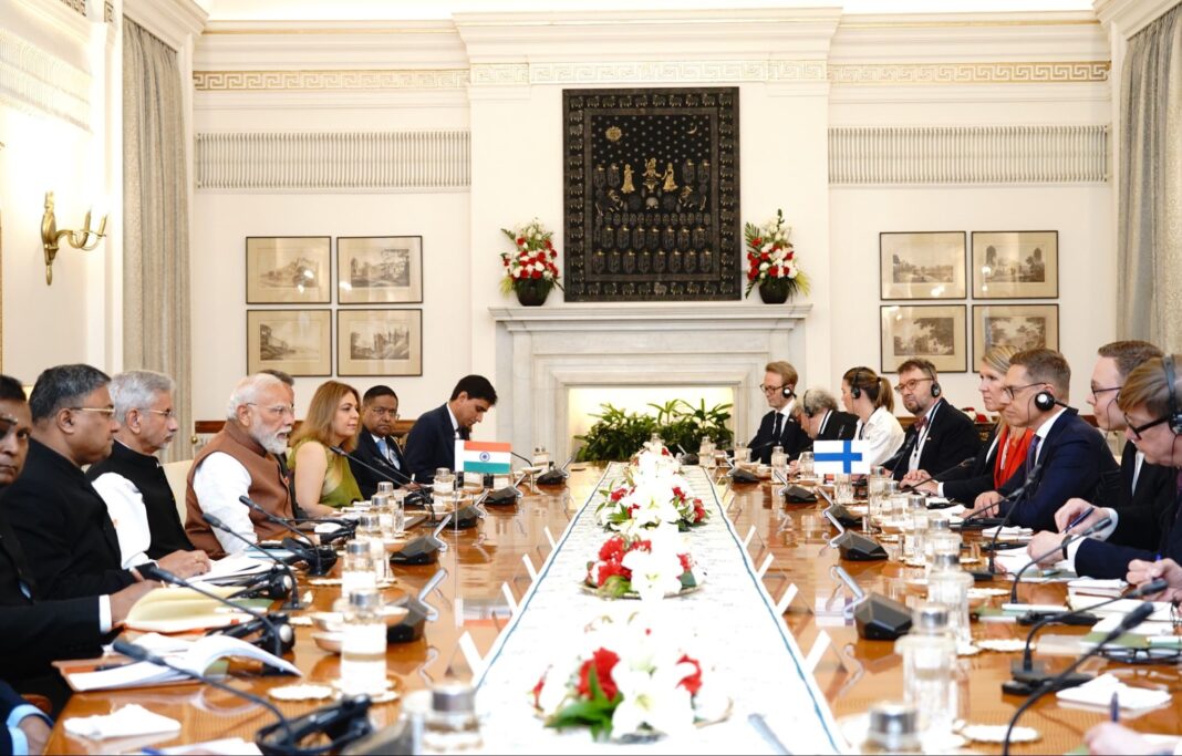  भारत-फिनलैंड व्यापार करेंगे दोगुना, डिजिटल और शहरी समाधान में करेंगे सहयोग