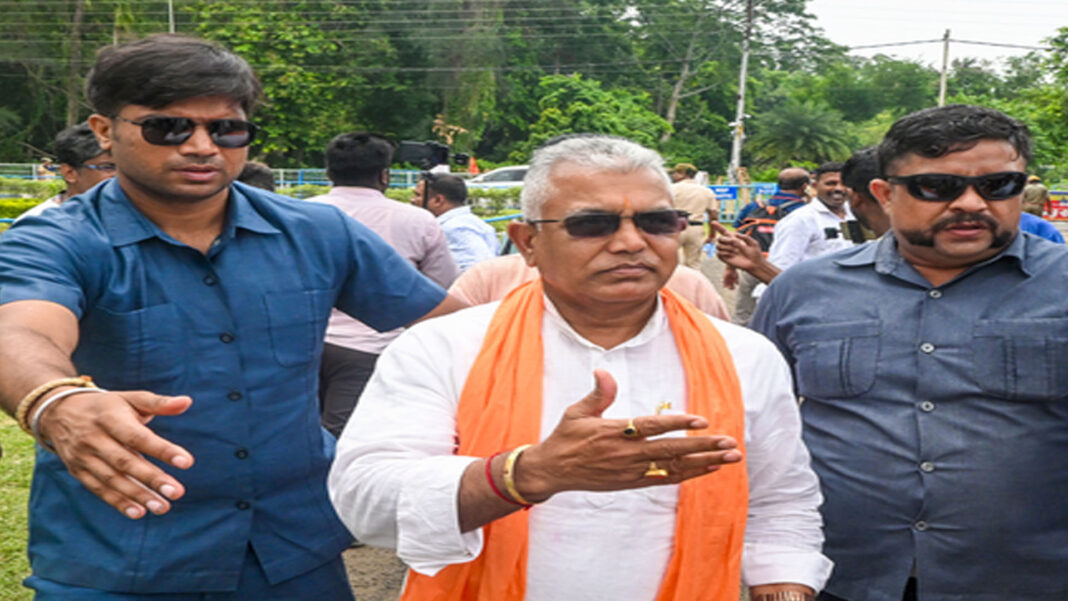 अगर अभिषेक के ऑफिस में तोड़-फोड़ हुई है, तो यह कानून-व्यवस्था का मामला है: दिलीप घोष